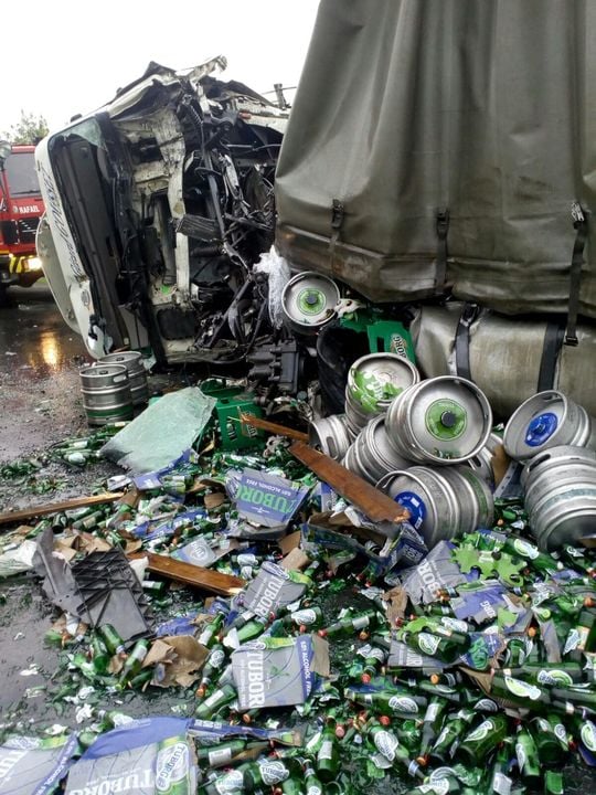 (FOTO) Accidente teribile