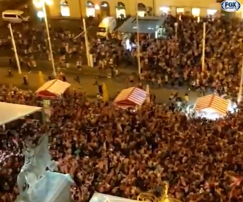 (VIDEO) Extaz de fan la Mondial