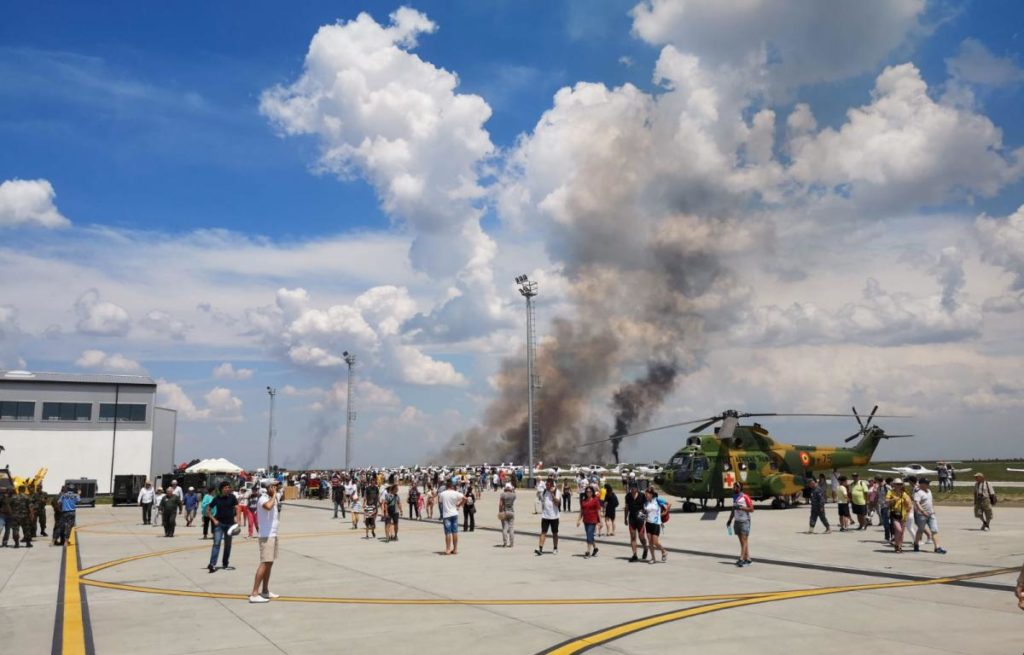 (VIDEO) Noi imagini cu prăbușirea avionului
