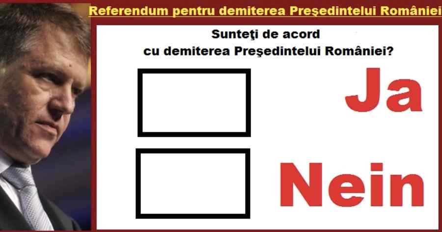 Capcană pentru demiterea preşedintelui
