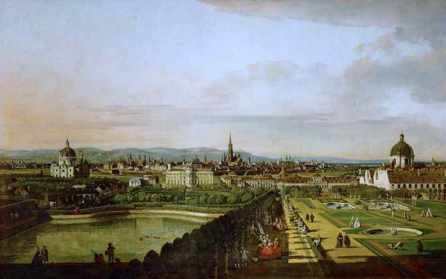 Vedutele lui Canaletto, între artă şi arhitectură, la Palatul Belvedere