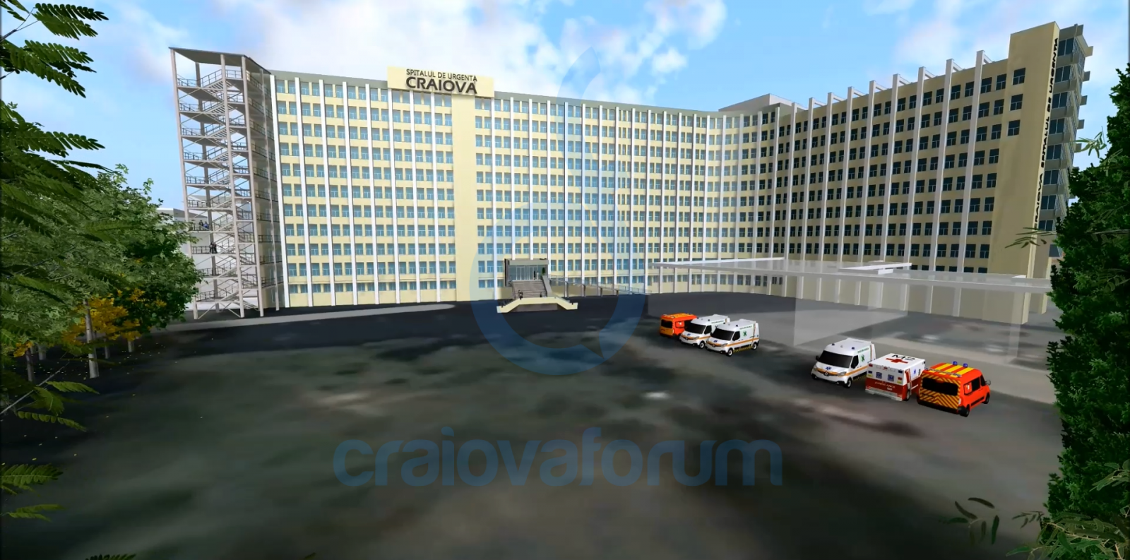 Spitalul Regional Craiova mai stă un pic