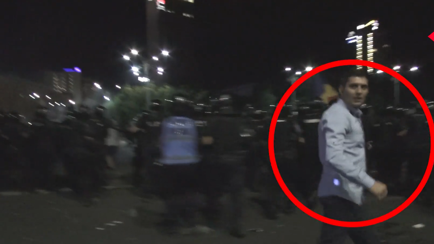 (VIDEO) Noul șef al Jandarmeriei, dirijor și spectator