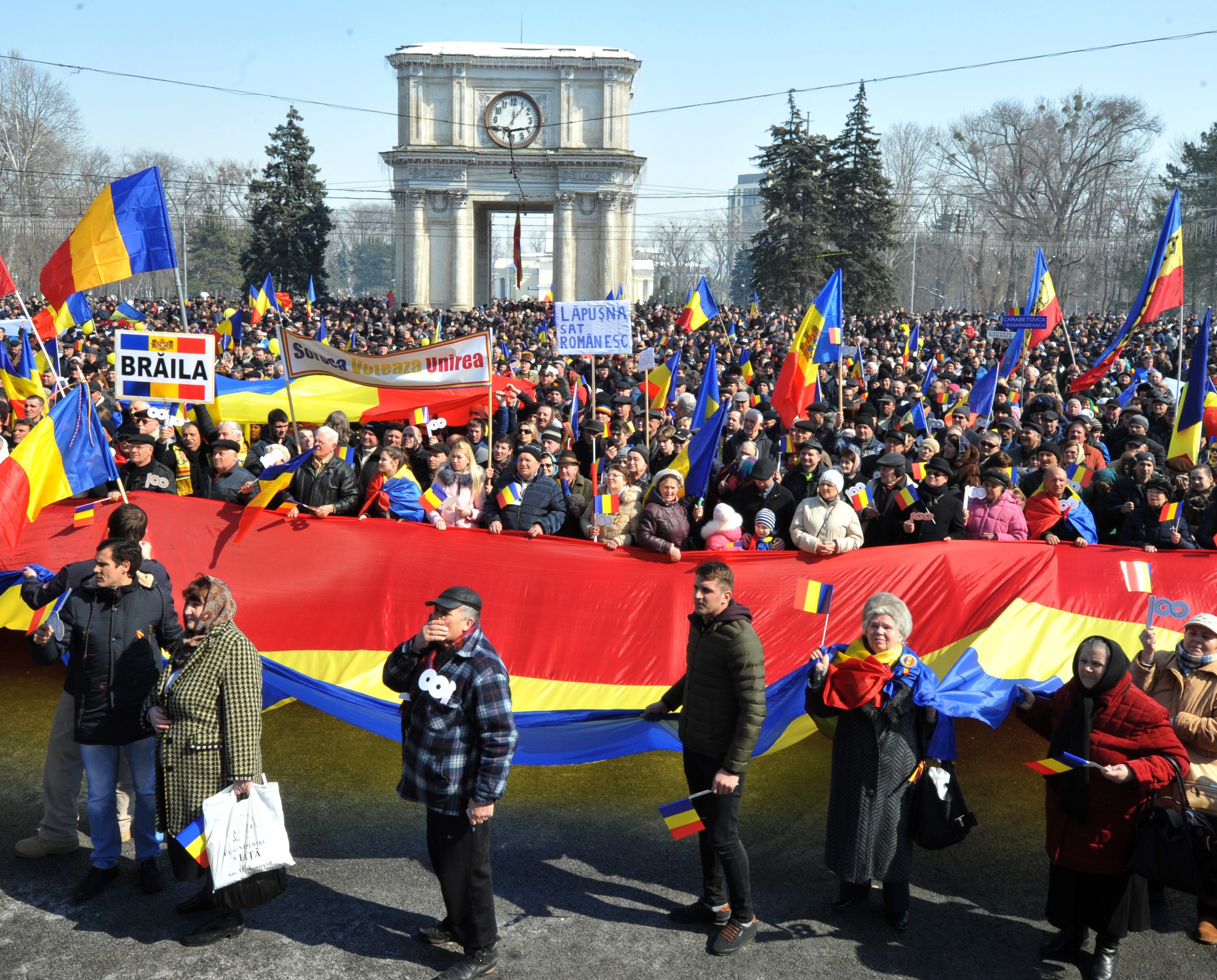 Republica Moldova – imagine din avion