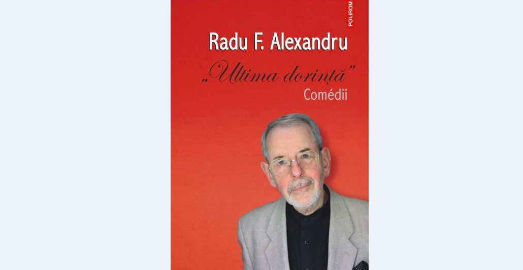 Radu F. Alexandru lansează un volum puternic şi tulburător