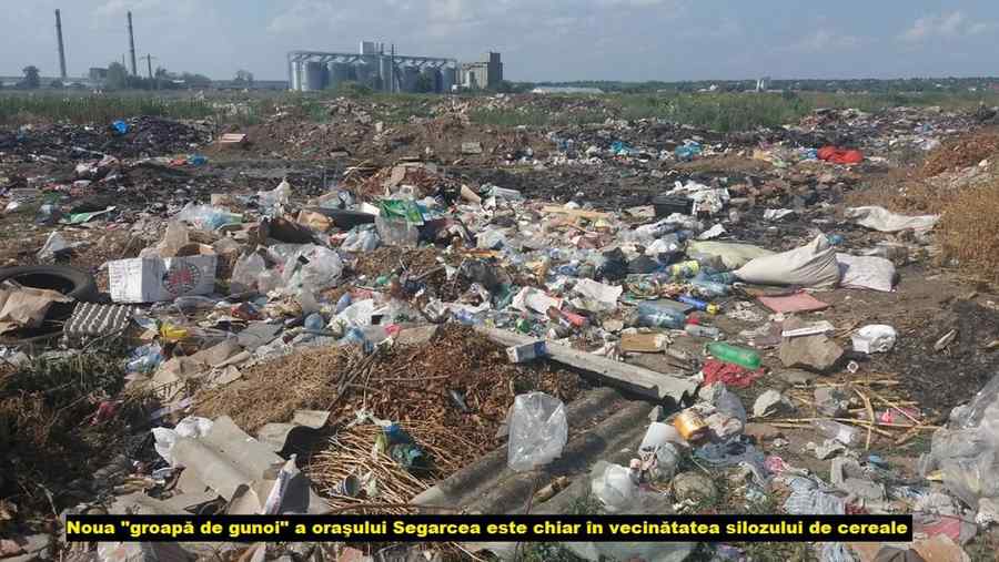 Primăria Segarcea a aruncat banii europeni în „noua” groapă de gunoi a oraşului