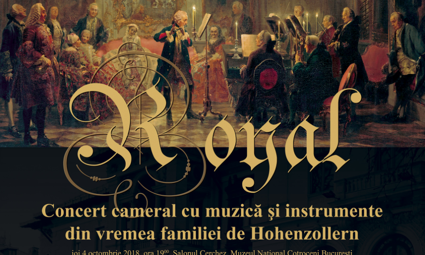 ROYAL, concert cu muzică şi instrumente la Muzeul Național Cotroceni
