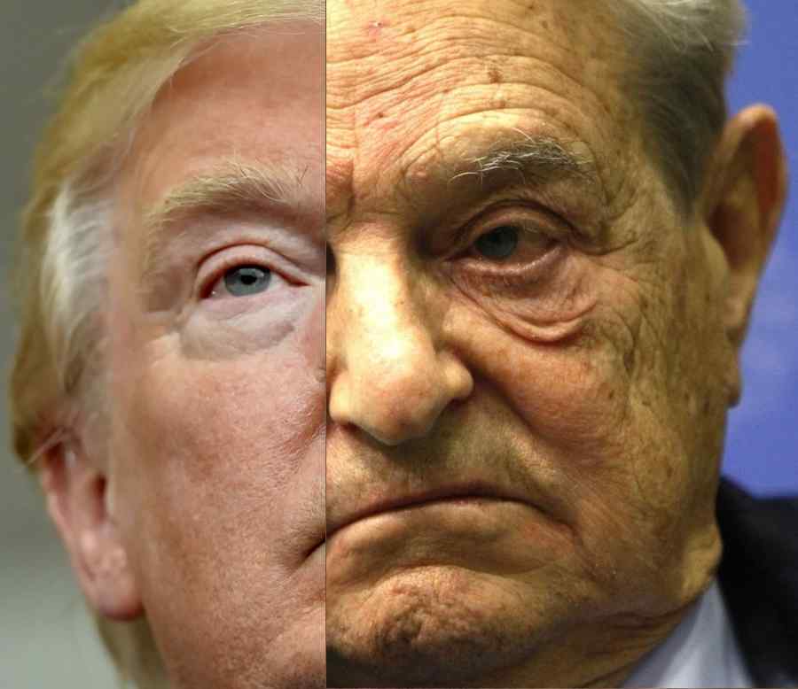 Trump, cu tunurile pe Soros