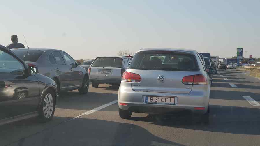 Circulaţie oprită pe A1, pe ambele sensuri
