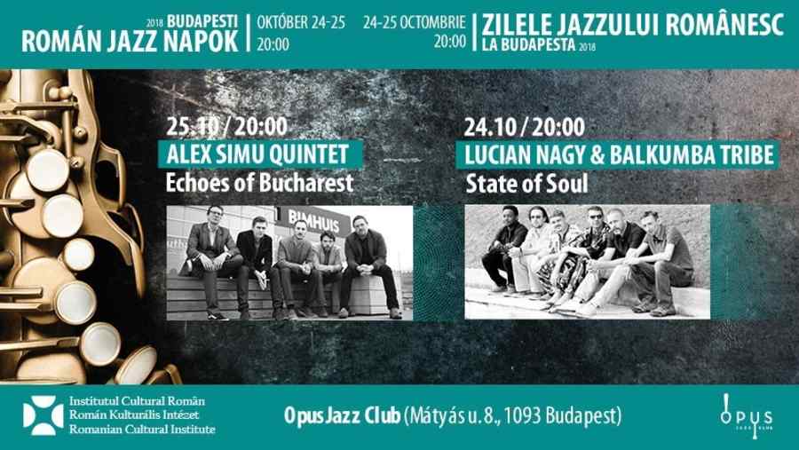 Jazz şi expoziţii cu artişti români la Budapesta