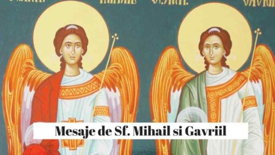 Cele mai frumoase mesaje de SFINŢII Mihail şi Gavriil