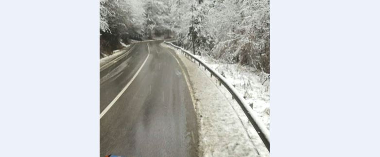 Iarnă în toată regula, pe șosele
