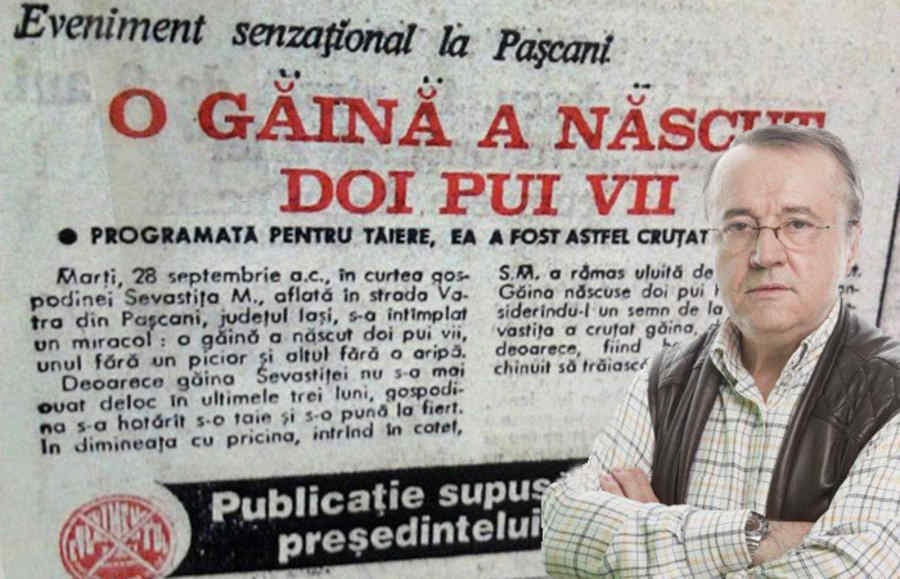 Ce-a văzut Cristoiu când s-a uitat la „găina care a născut pui vii”