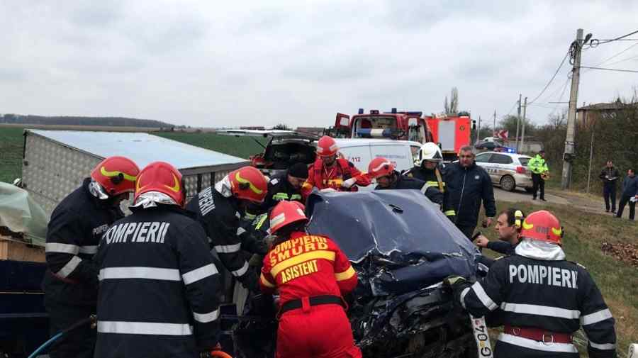 (FOTO/VIDEO) Accident grav