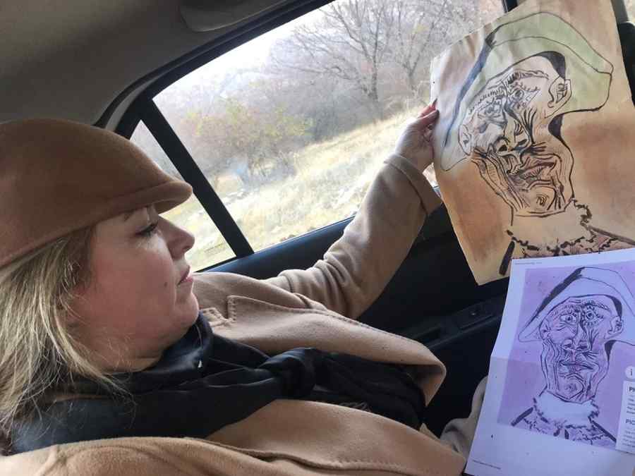 Ca-n filme: Tablou de Picasso, găsit îngropat în Tulcea