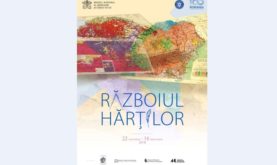 Războiul hărților – o nouă expoziție temporară la Muzeul Hărților