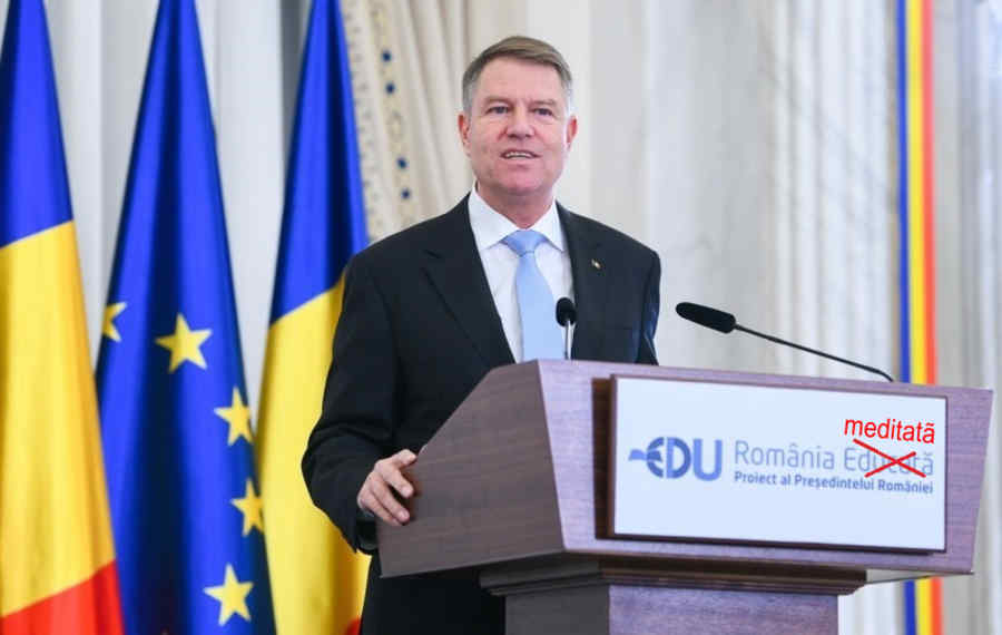 Proiectul lui Iohannis trebuia să fie „România meditată”