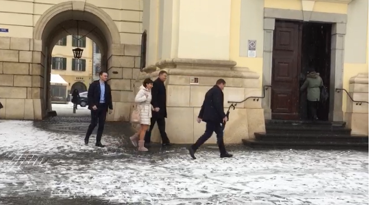 (VIDEO) Cum a apărut Carmen Iohannis după ce nu s-a prezentat la Parchet