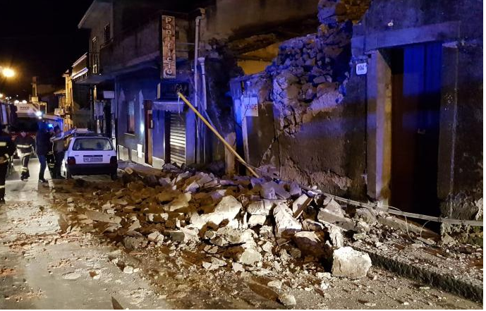 Cutremure peste cutremure după erupția Etnei