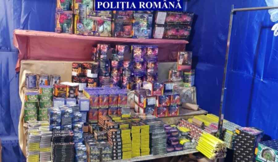 Operațiunea „Foc de artificii”- captură uriașă