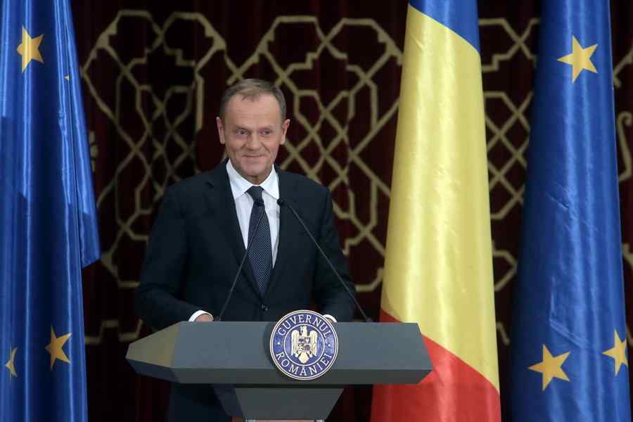 Preşedintele român al Consiliului European, în Polonia