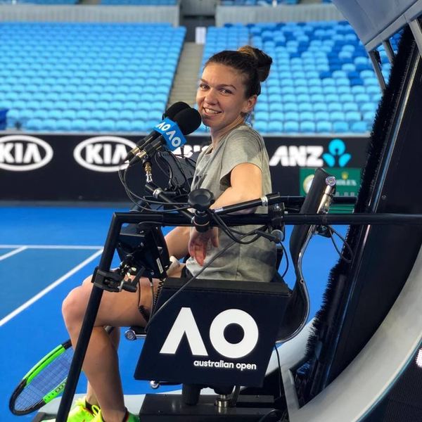Simona Halep, după victorie: „Pot juca trei ore în fiecare zi”