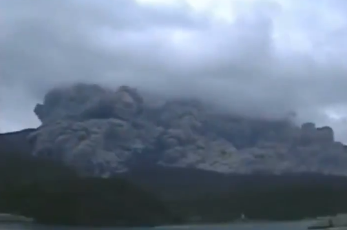 (VIDEO) VULCAN în erupție, imagini spectaculoase