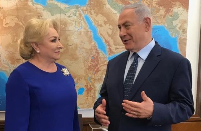 Dăncilă și Netanyahu, discuții noi în Israel