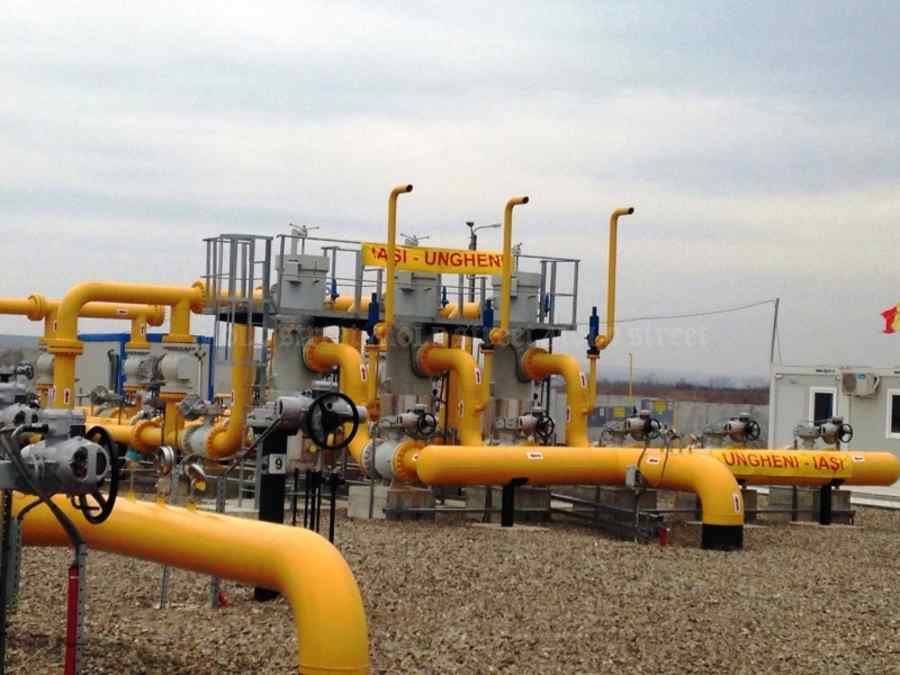 Gaze din România în Republica Moldova prin conducta Iaşi-Ungheni