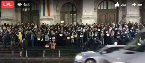 (VIDEO) Magistrații bagă cărbune: în stradă și în sală