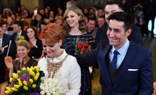 VIDEO/FOTO de la nunta Olguței cu Claudiu Manda