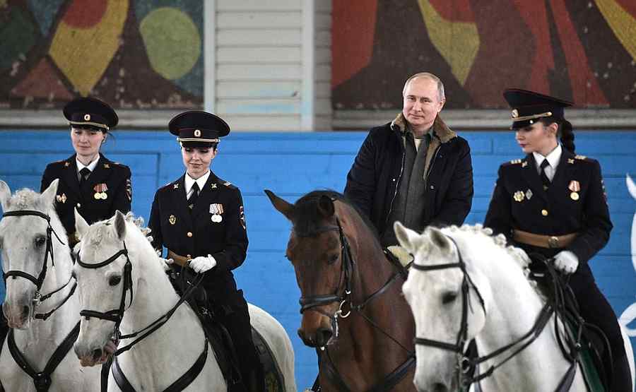 (VIDEO) Imagini de senzație cu Putin