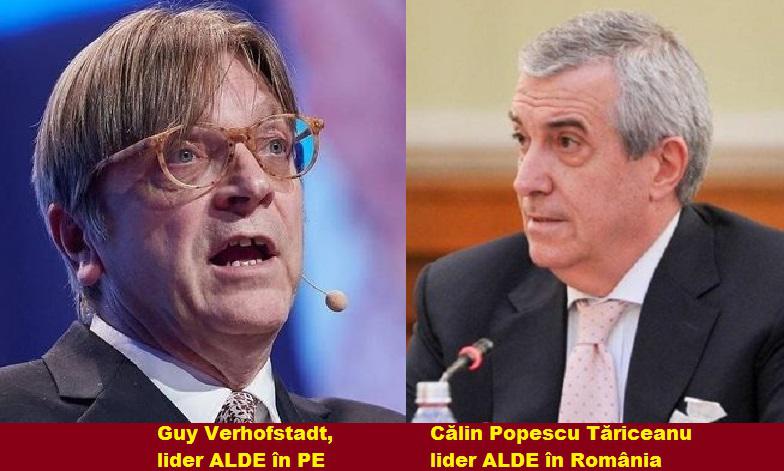 Guy Verhofstadt, liderul ALDE în PE, este în Board-ul „Friends of Europe” (Soros)