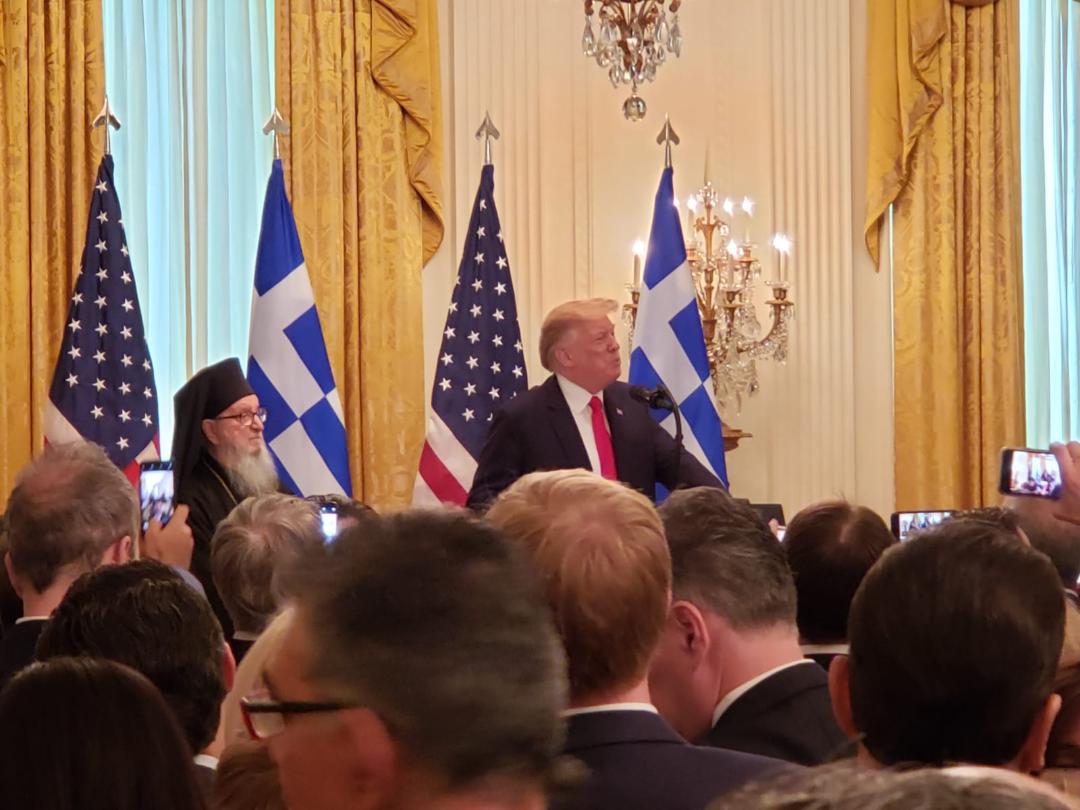 La Casa Albă: Grupul Alexandrion la întâlnirea cu Donald Trump, de Ziua Independenței Greciei