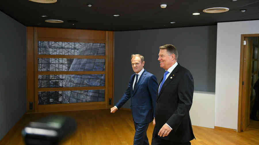 Oda lui Tusk, pentru Iohannis: Şi tâmplar, şi grădinar