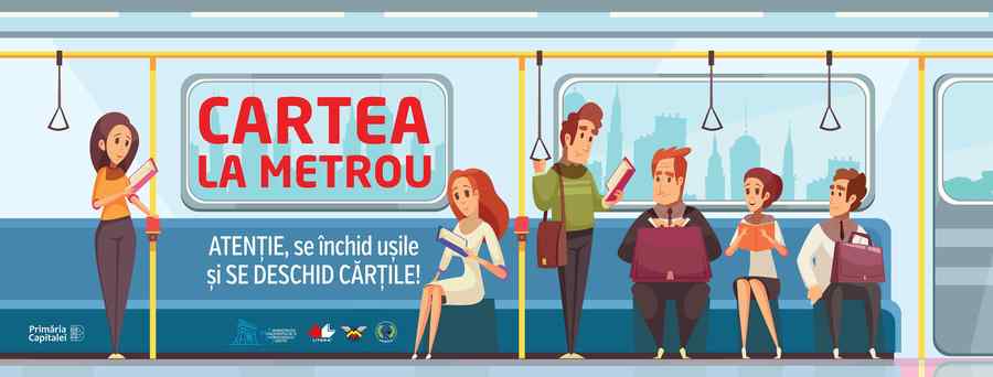 Cărţi gratuite cititorilor din metrou