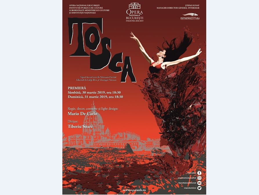 „Tosca”, într-o nouă premieră pe scena ONB