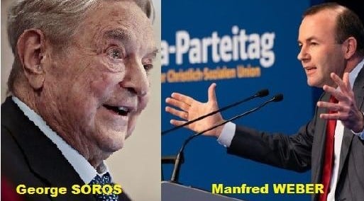 Și Manfred Weber este omul lui George Soros