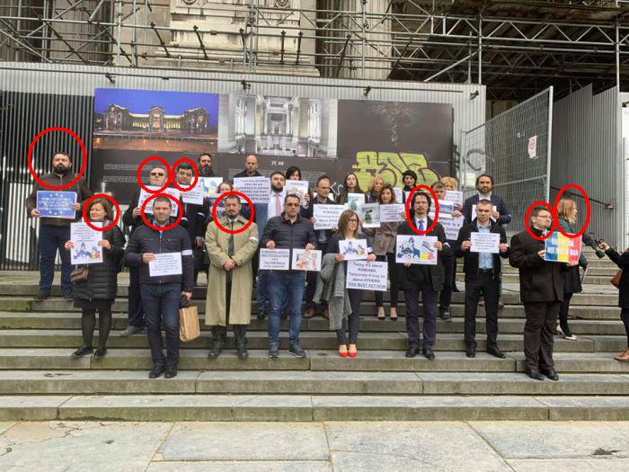 Gașca lui Macovei la Bruxelles