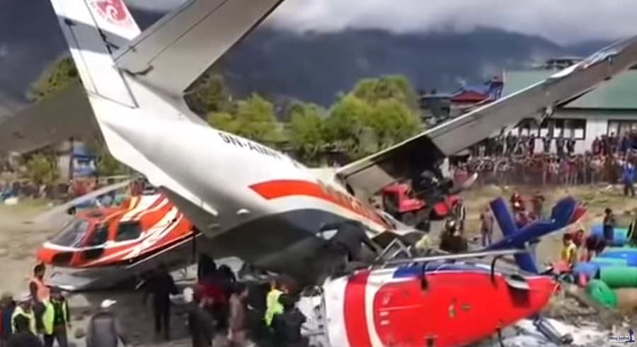Un elicopter a fost lovit de un avion! Trei oameni și-au pierdut viaţa