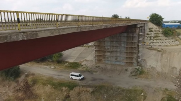 Un pod s-a prăbușit peste muncitori. Planul roșu de intervenție activat în Gorj!