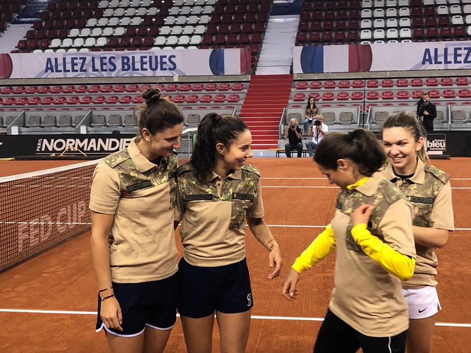 (VIDEO/FOTO) Surprize-surprize pentru echipa de Fed Cup a României!