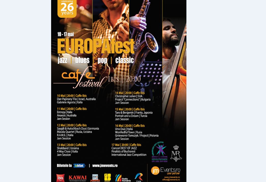  Caffe Festival Ibis – EUROPAfestConcerte de jazz after-hours