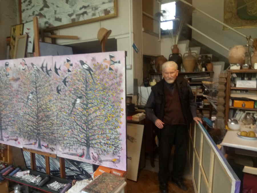 Pictorul Viorel Mărginean- valoarea națională de pe stradă Pangratti