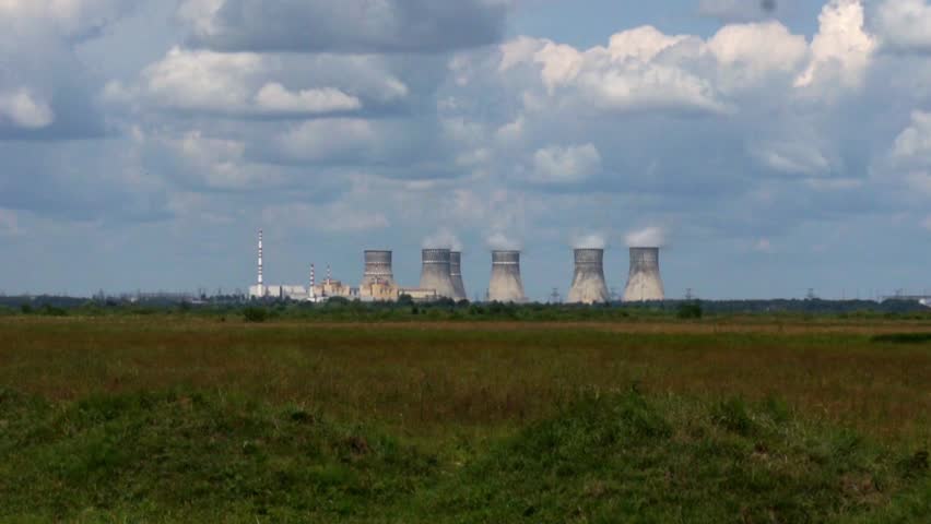 Incendiu la o centrală nucleară din Ucraina