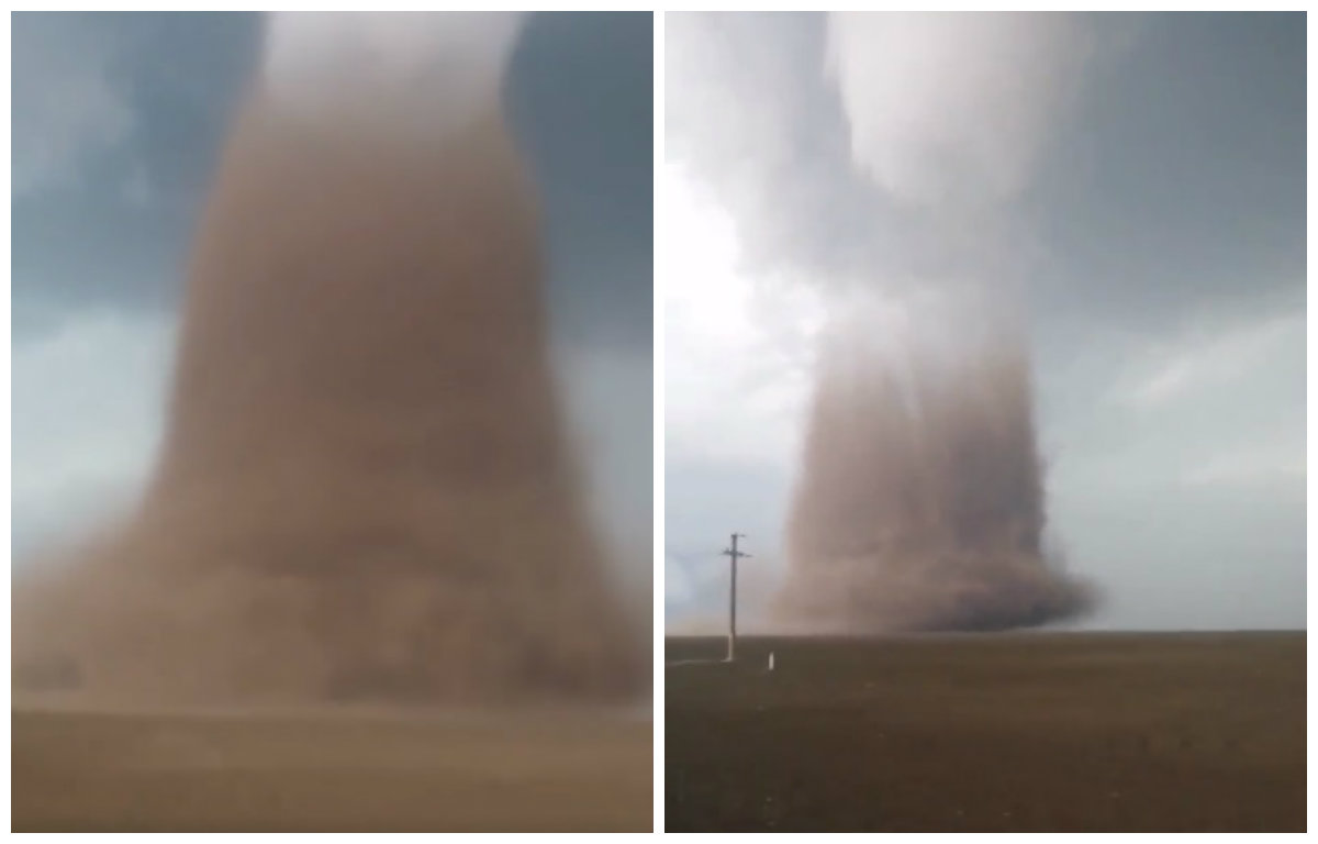 (VIDEO) Cod roșu. Tornadă în Călărași!