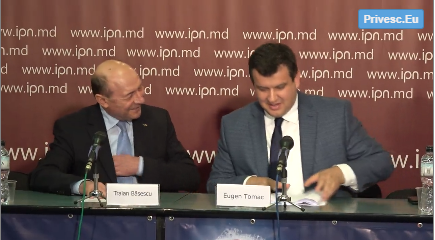 (VIDEO) Cum mai latră Băsescu la moldoveni