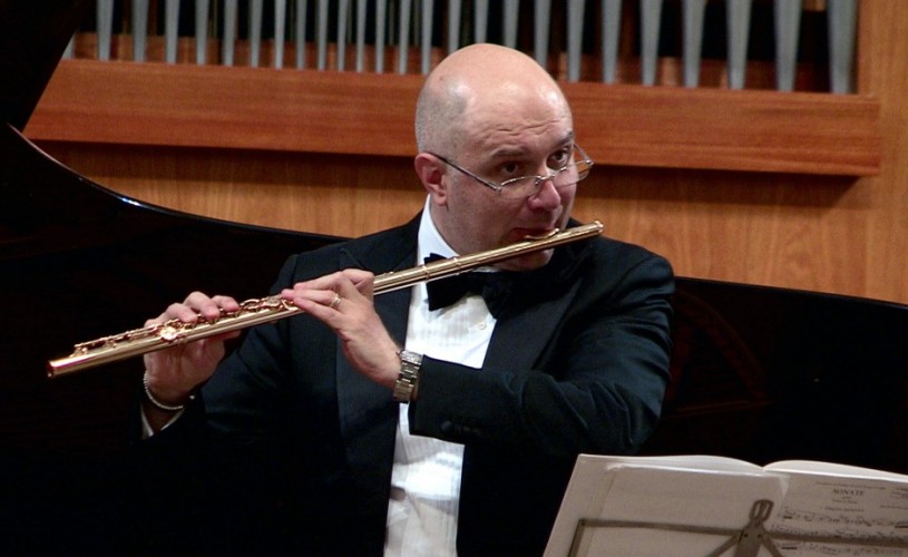 Flautistul Ion Bogdan Ştefănescu în concert la Ateneu