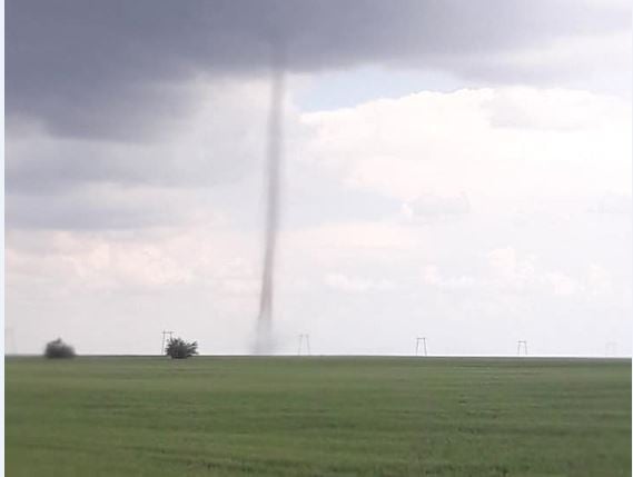 O nouă tornadă în România