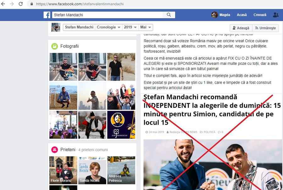 Europarlamentarele nu scapă de Fake News